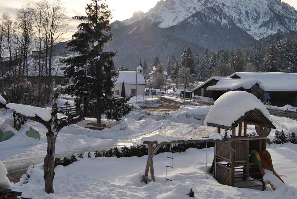 Ferienwohnung Trogerhof Toblach Exterior foto